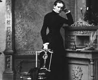 portret Lou von Salomé staand