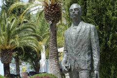 Standbeeld Rainer Maria Rilke in Ronda