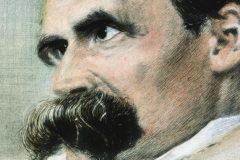 Friedrich Nietzsche schilderij